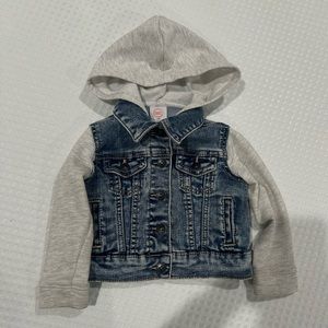 Jean jacket size 12 months